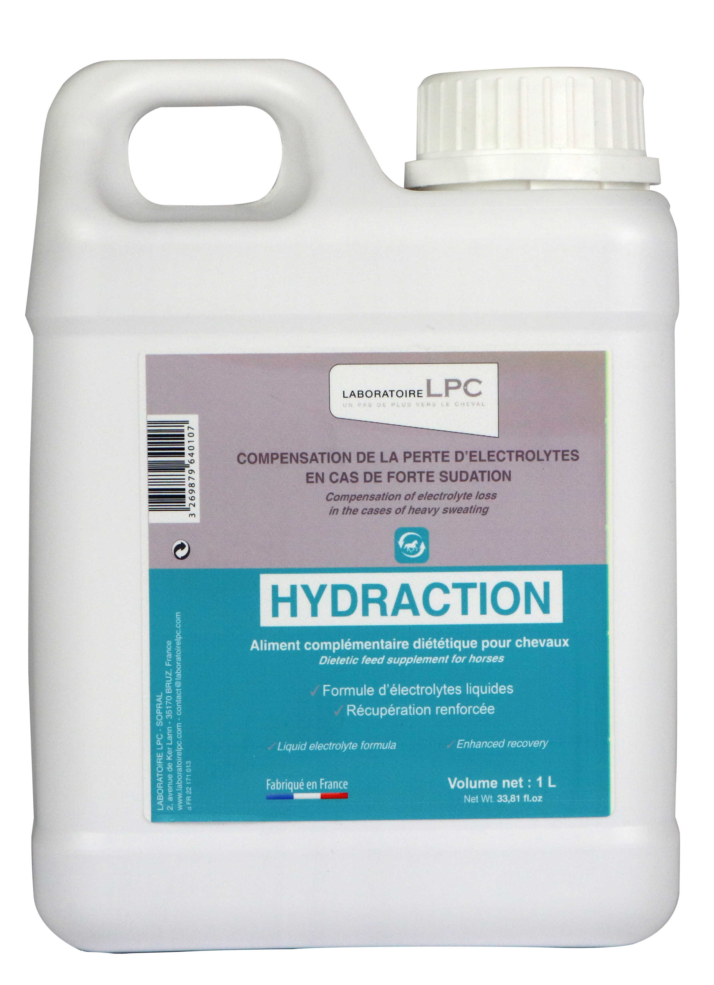 LPC Hydraction Elektrolitai žirgams