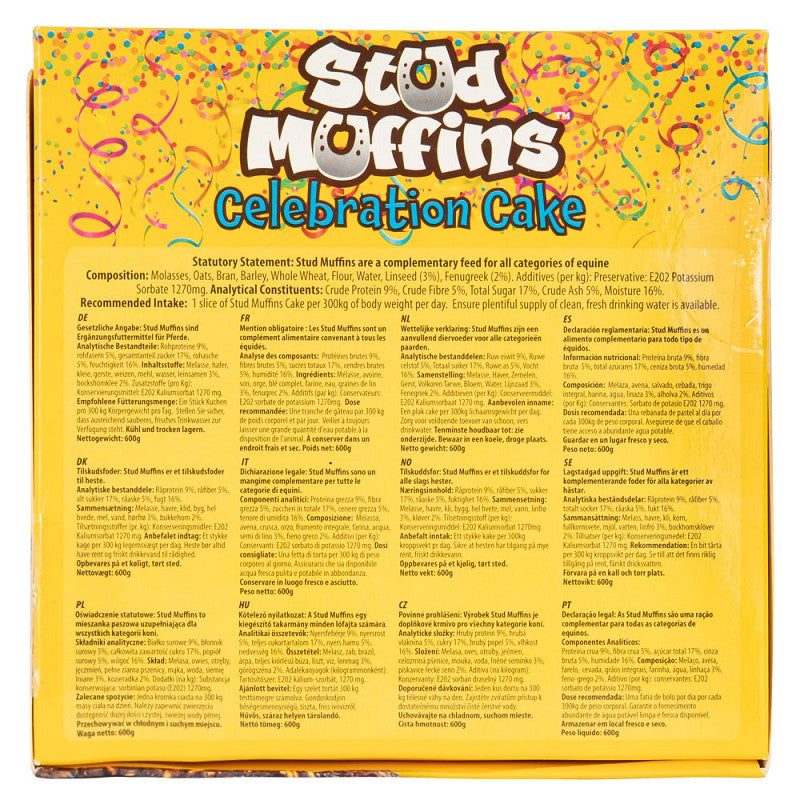 Stud Muffins šventinis tortas žirgui