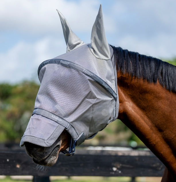 HORSEWARE RAMBO Kaukė nuo mašalų