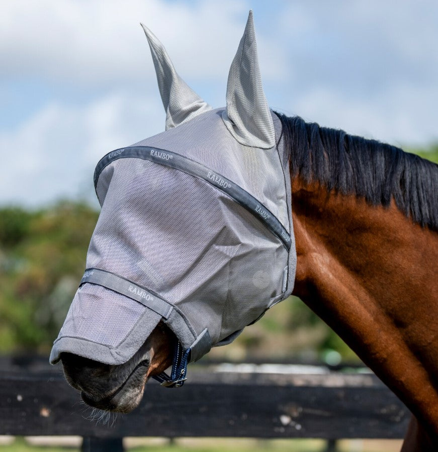 HORSEWARE RAMBO Kaukė nuo mašalų
