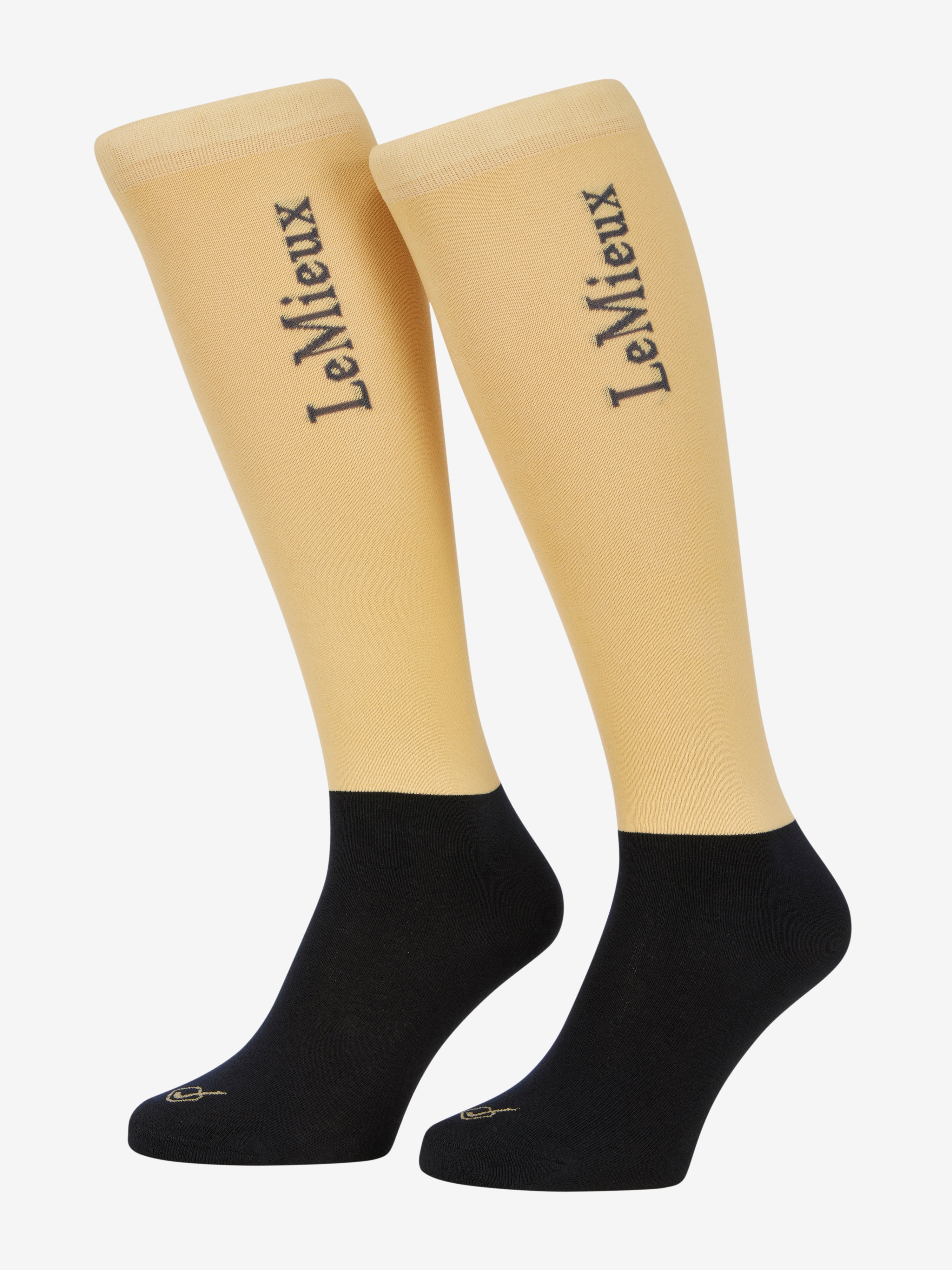 LeMieux jojimo kojinės – geltonos unisex (2 poros)