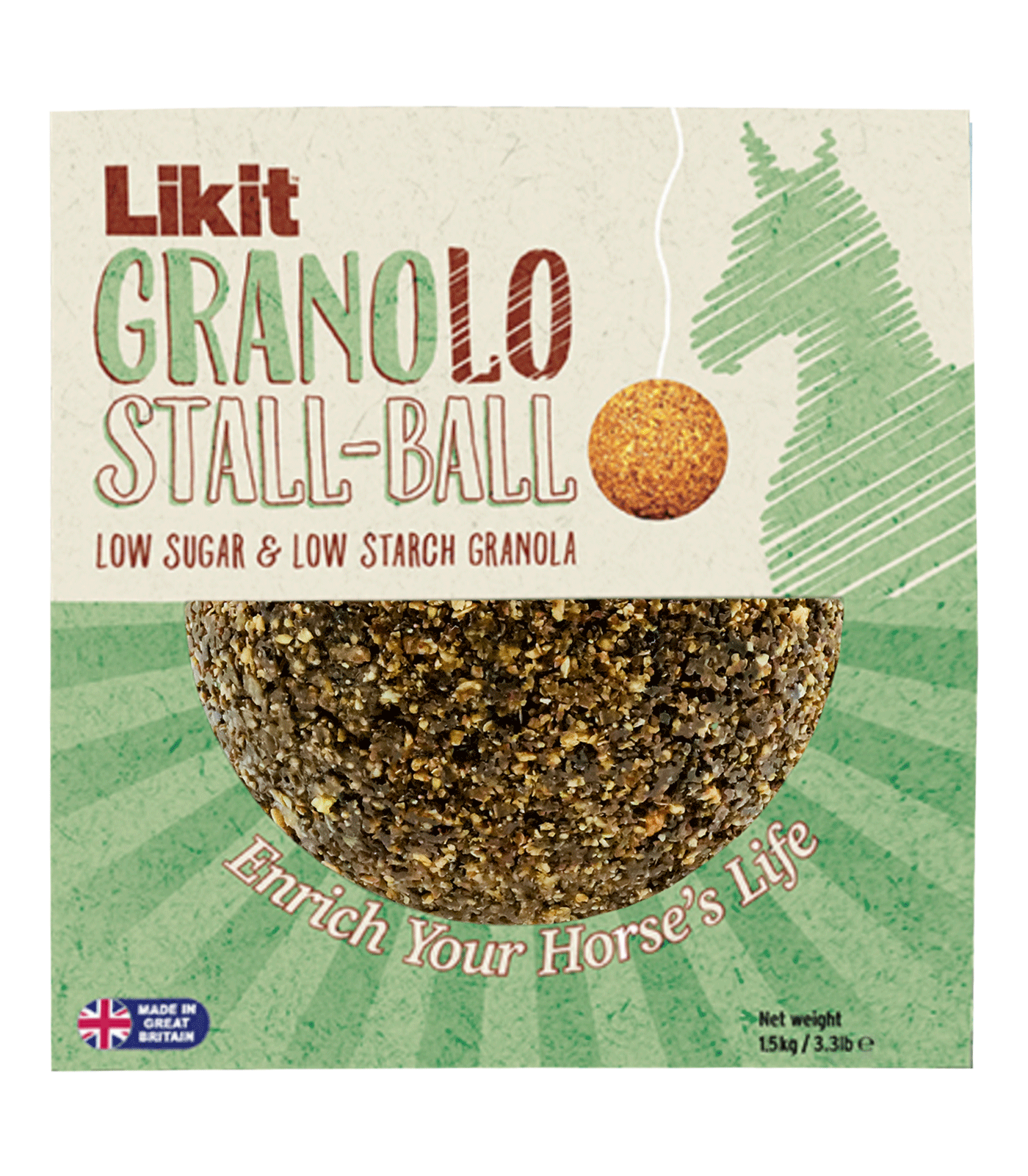 Likit Muesli skanėstas su mažiau cukraus 1.6kg