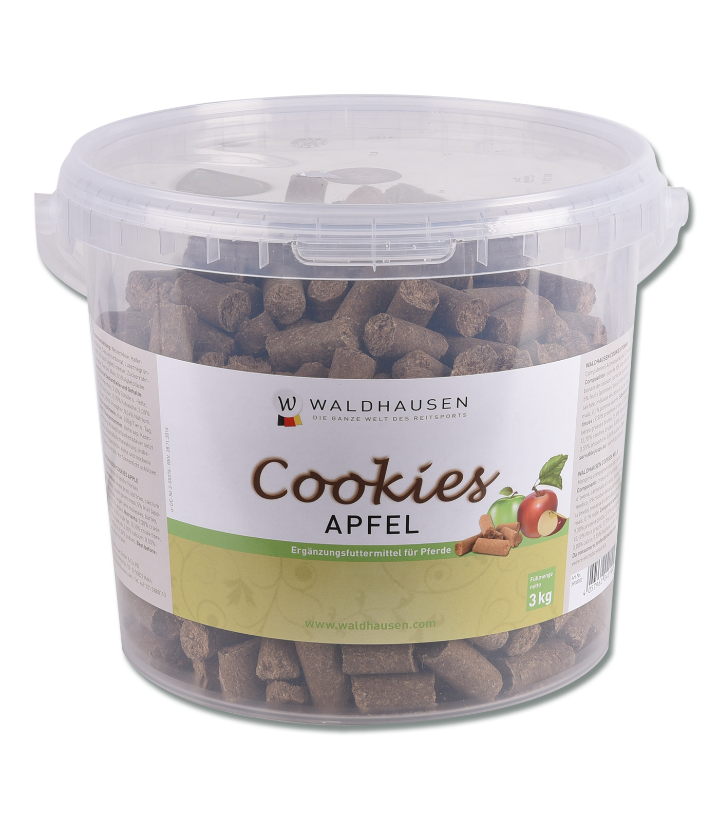Skanėstai žirgams OBUOLIUKAS , 3 kg kibiras