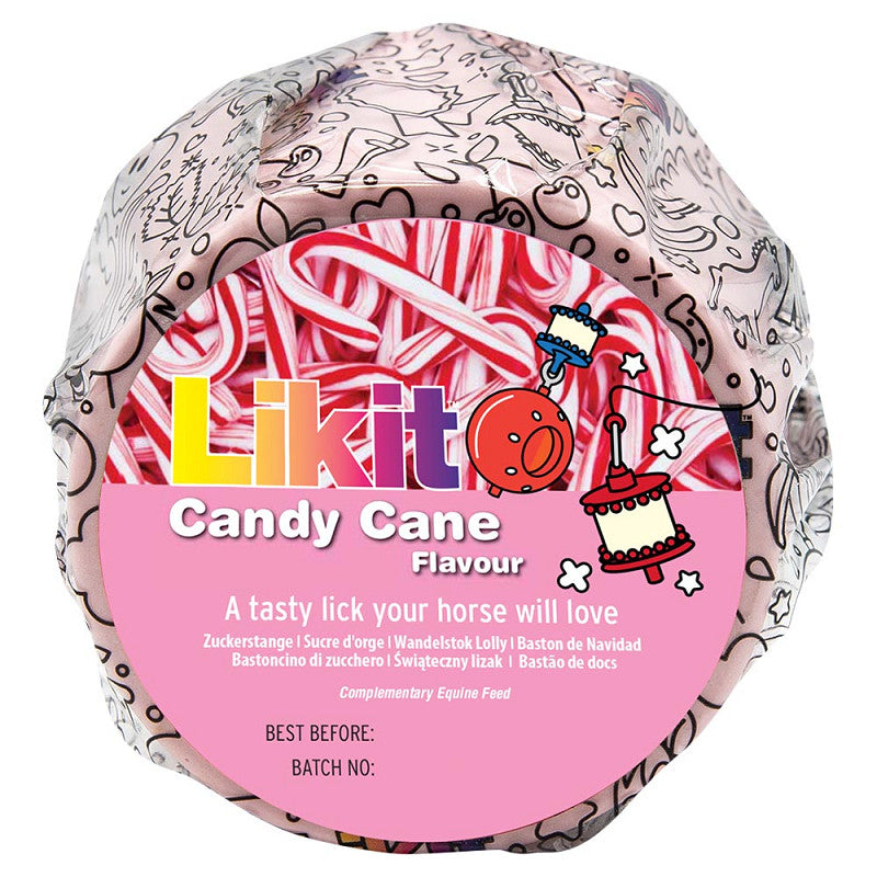 Likit Candy Cane 650 g – laižomas skanėstas žirgams