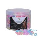 Silikoninės Gumutės karčiams – Rainbow
