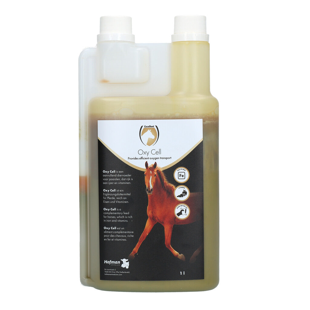 Equi Oxy Cell papildas su geležimi ir vitaminais žirgams