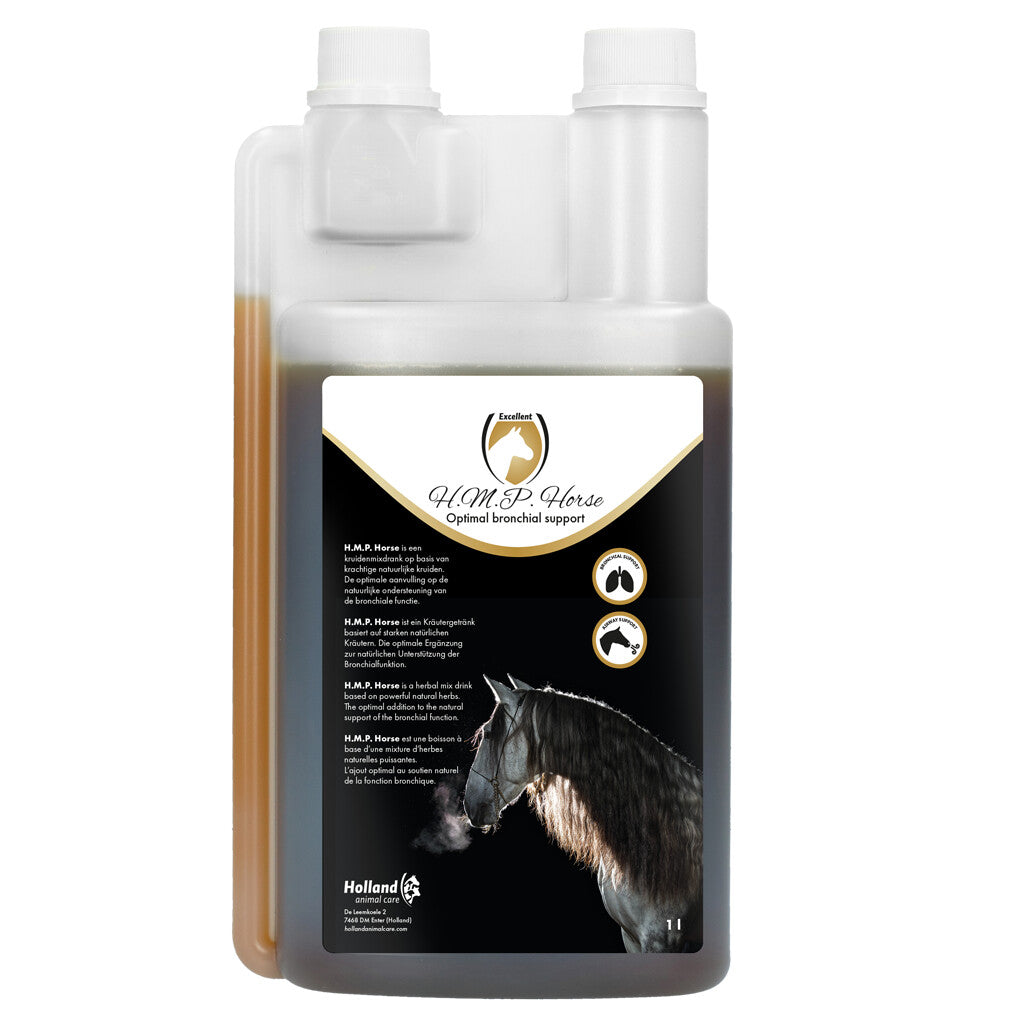 H.M.P. Horse Liquid – Efektyvi pagalba žirgo kvėpavimo sistemai