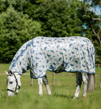 Horseware AmigoCgūnia žirgams nuo mašalų su integruotu kaklu
