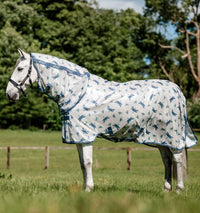 Horseware AmigoCgūnia žirgams nuo mašalų su integruotu kaklu