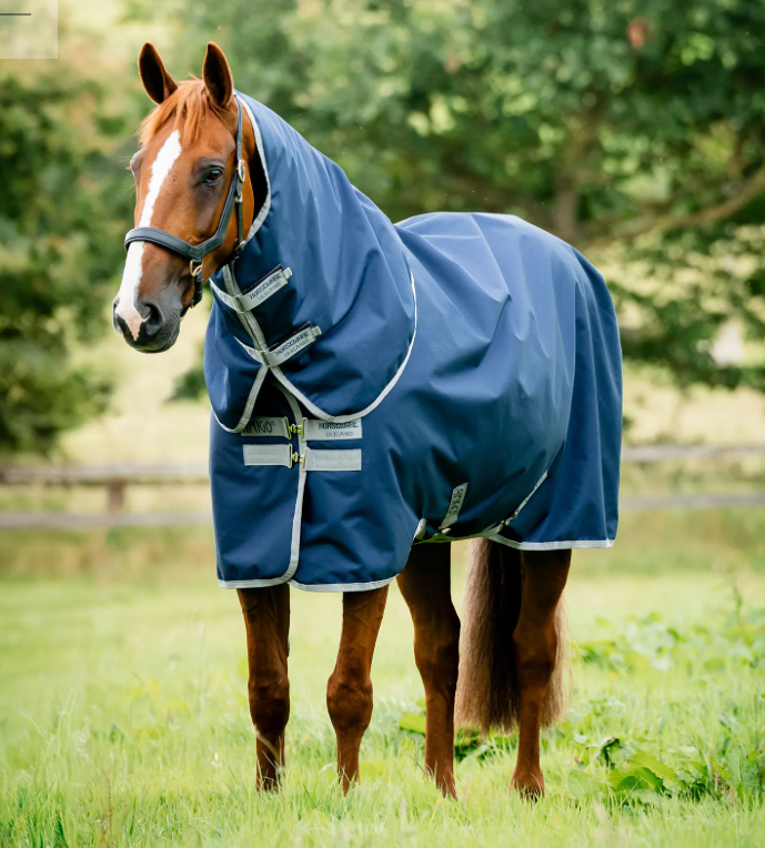 Horseware Amigo Ripstop 900D 0g – neperšlampama lietaus gūnia žirgui su nuimamu kaklu komplekte