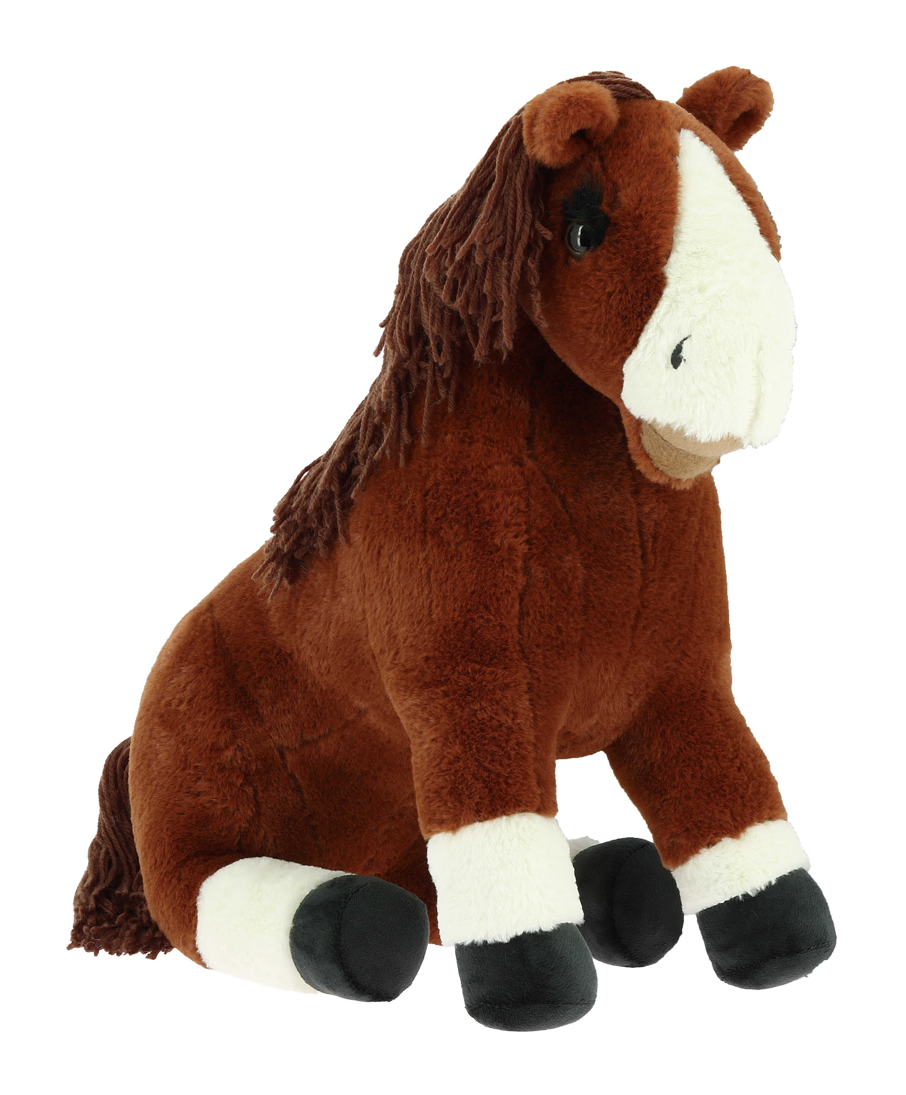 PONY ACADEMY Mini PoNY – pliušinis ponis su transporto priekaba