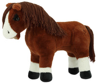PONY ACADEMY Mini PoNY – pliušinis ponis su transporto priekaba