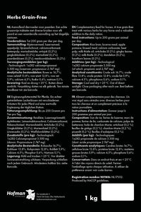 BEGRŪDŽIAI ŽOLELIŲ skanukai žirgams (1 kg)