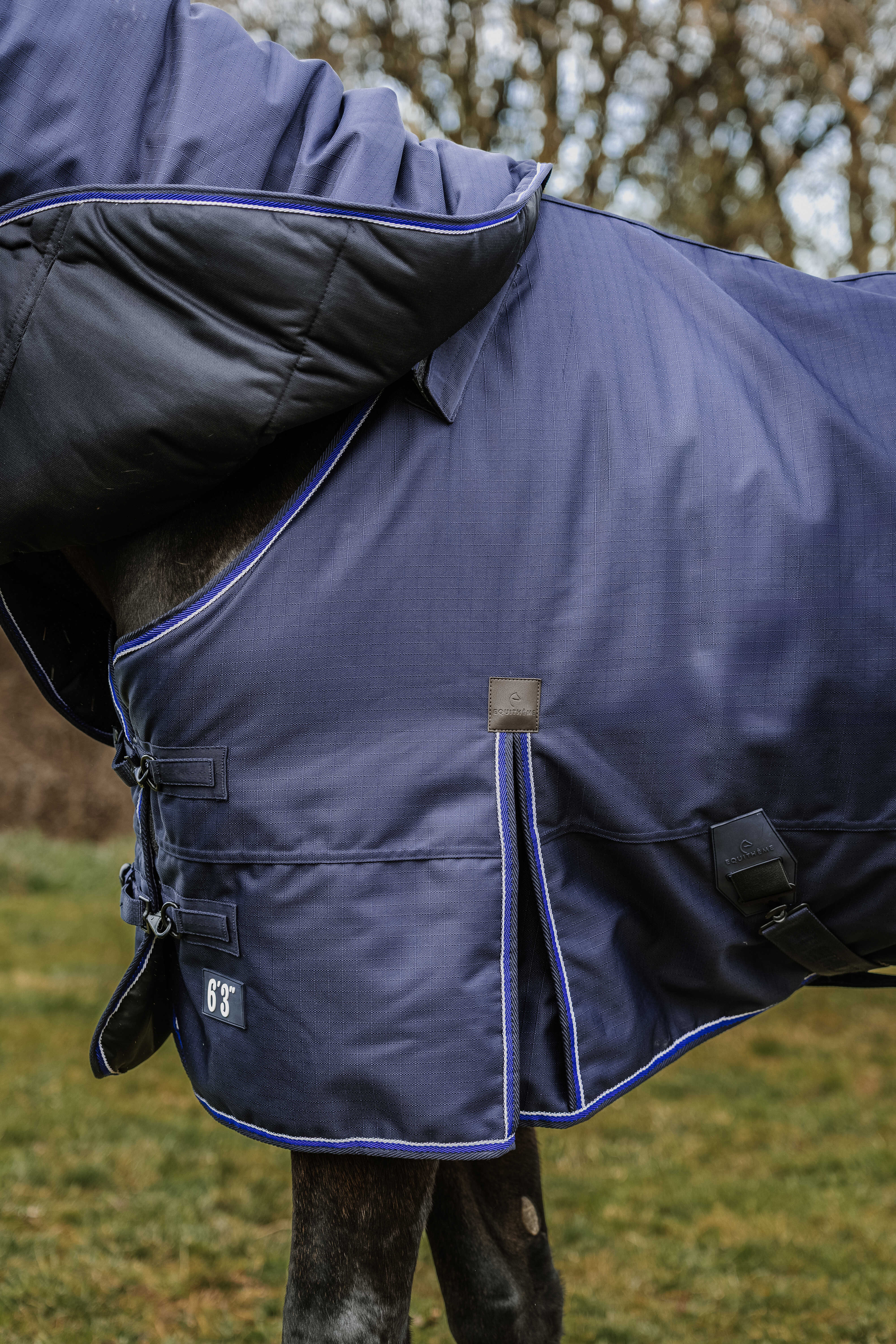 EQUITHÈME 3 sluoksnių lauko gūnia žirgui, 200g