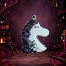 Halloween Unicorn – rankų darbo vienaragio formos skanėstas žirgui