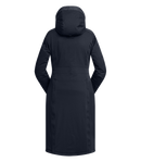 Ilga žieminė jojimo striukė moterims