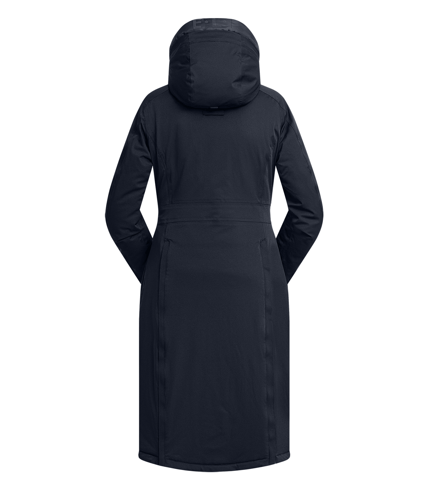 Ilga žieminė jojimo striukė moterims