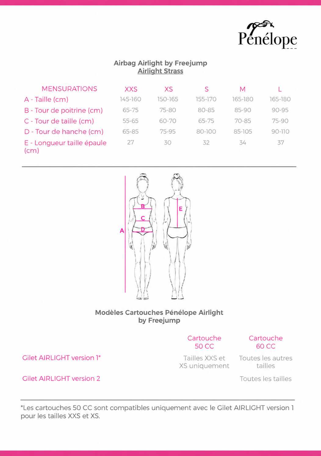 Pénélope Airlight by Freejump – profesionali apsauginė oro pagalvės liemenė raiteliams