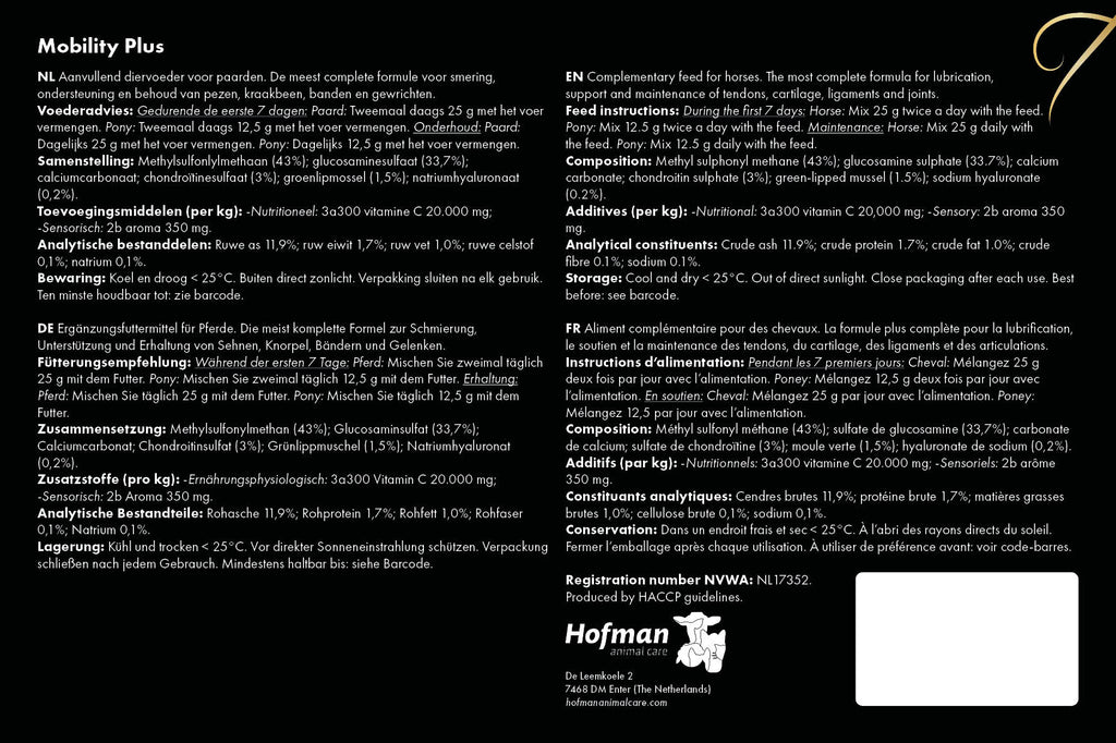 Excellent Horse Mobility Plus Premium papildai žirgų sausgyslėms ir sąnariams