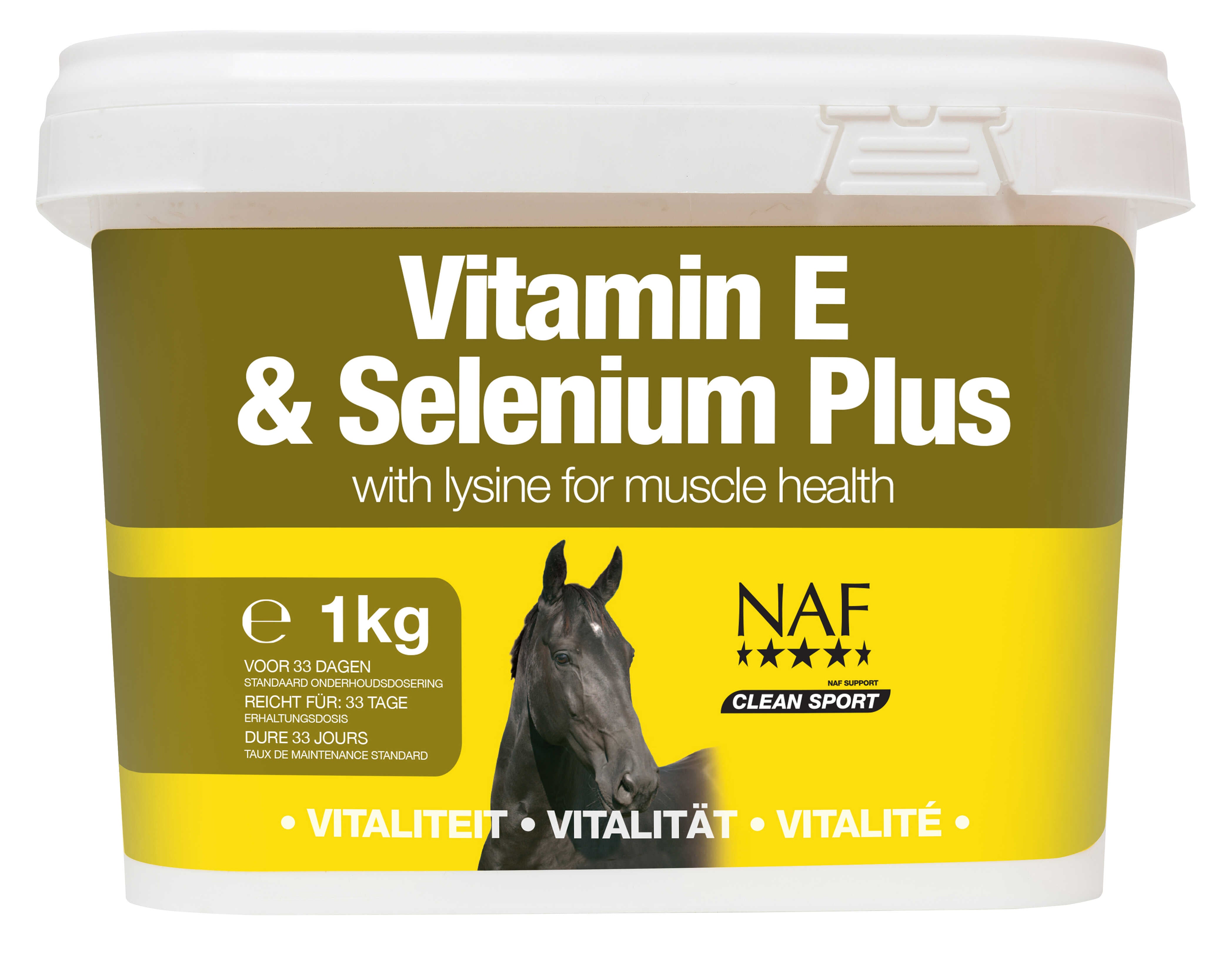 NAF Vitaminas E &amp; Selenas Plus