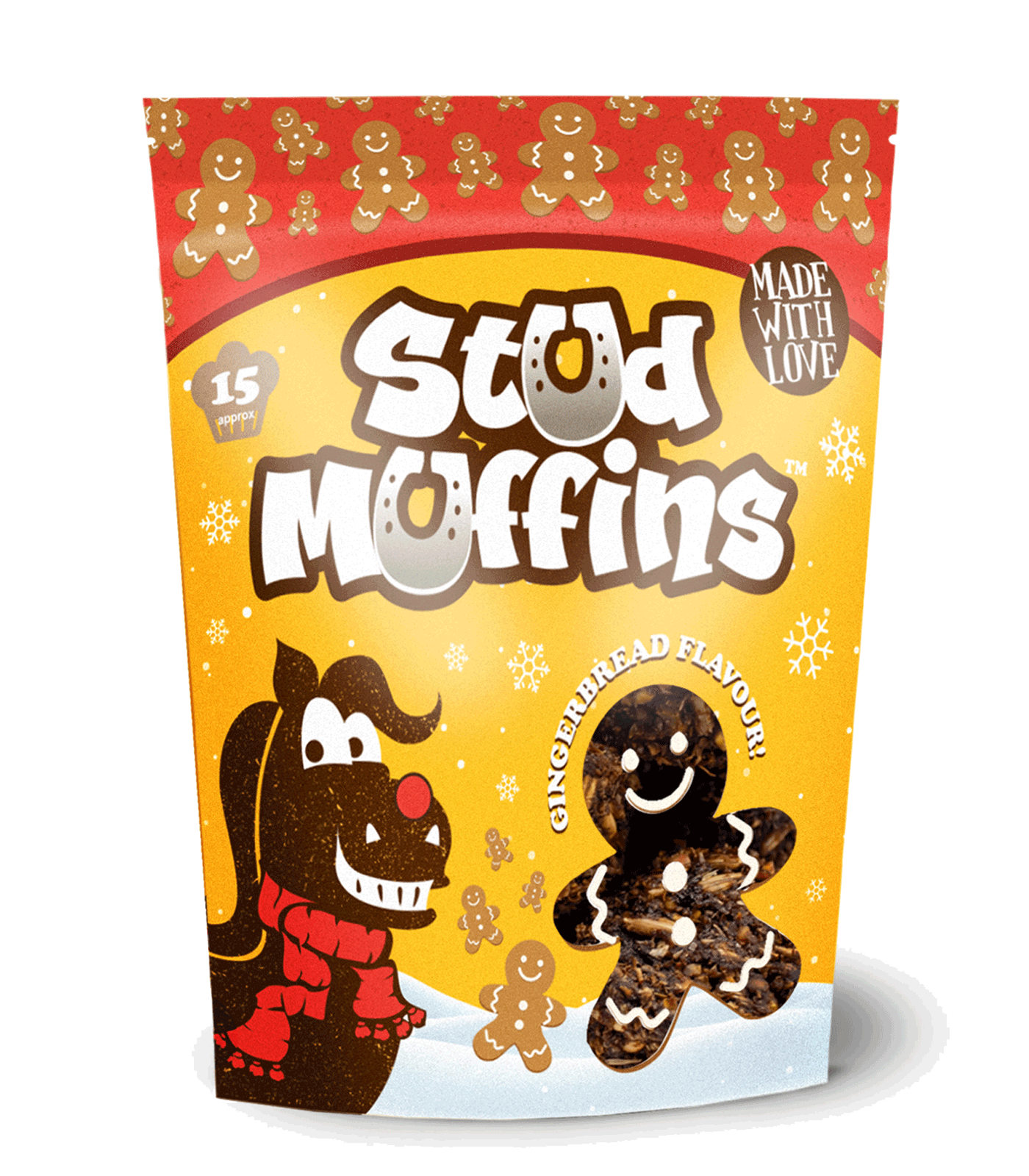 Stud Muffins Gingerbread skanėstai žirgams (15vnt.)