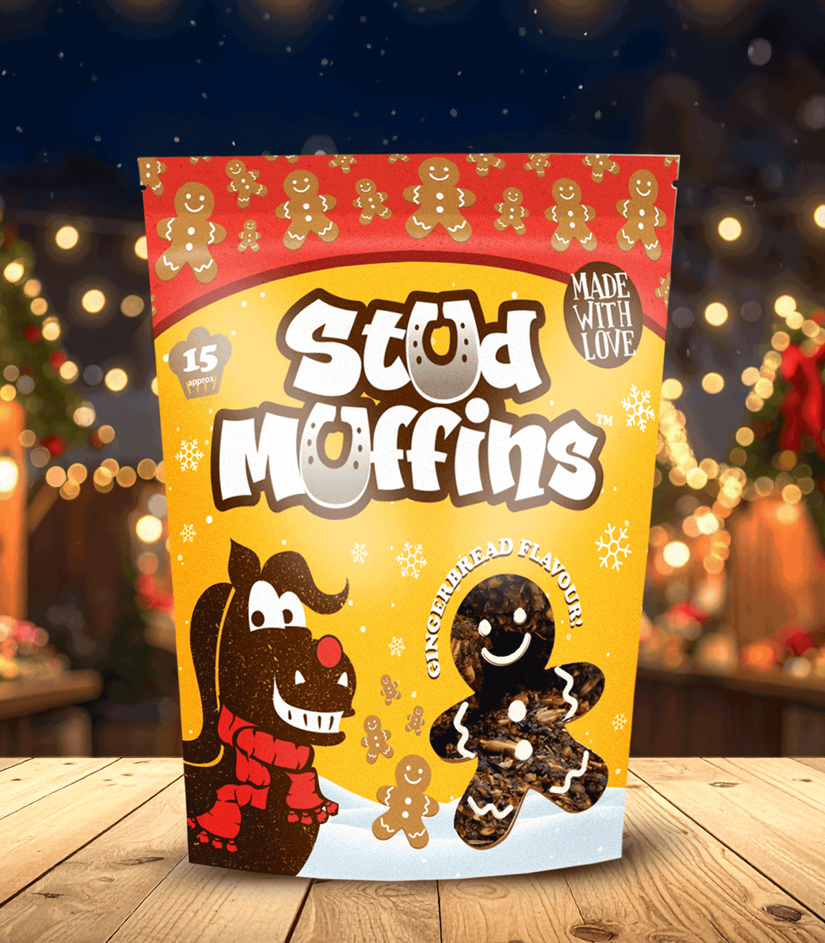 Stud Muffins Winter skanėstai žirgams (15vnt.)