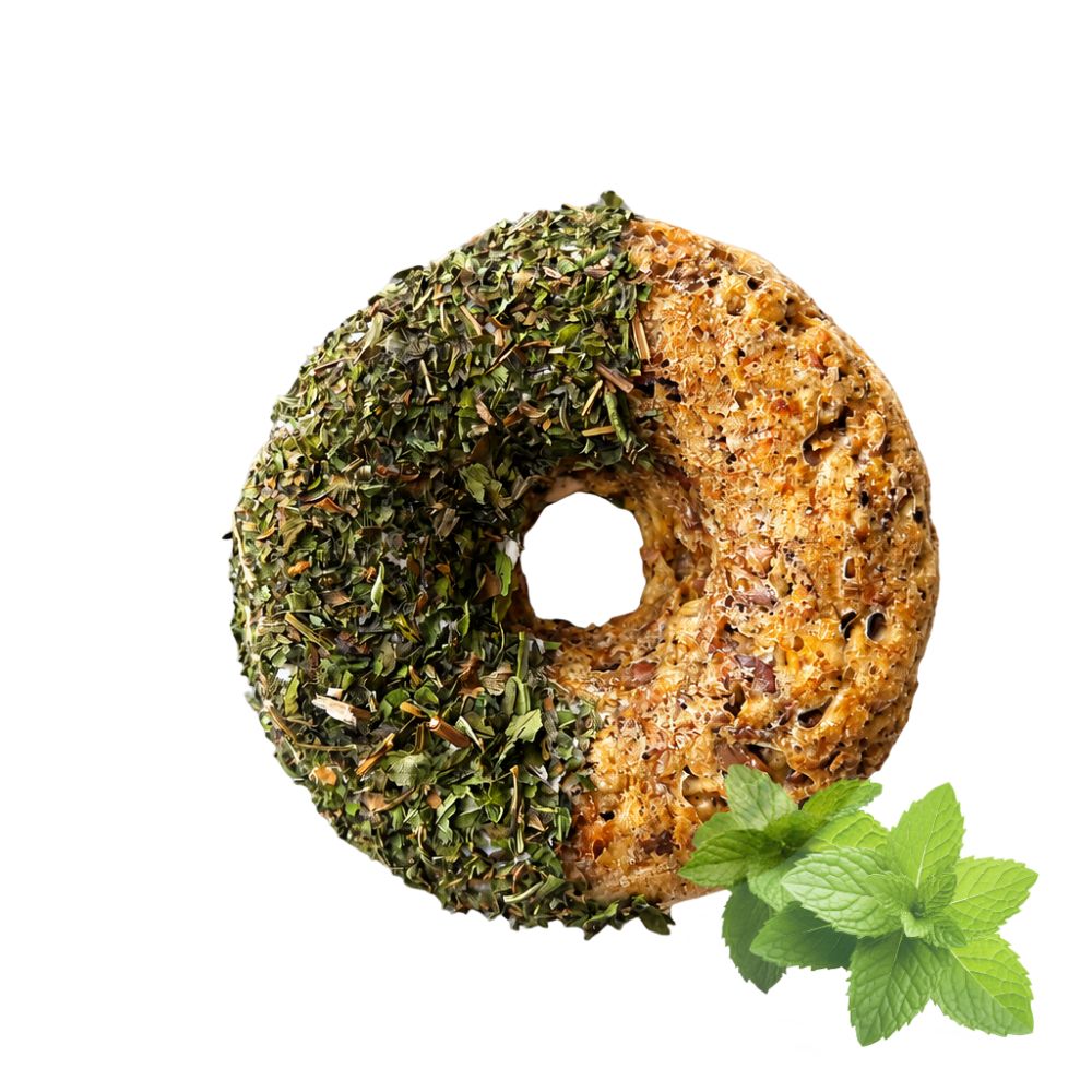 Natural Donuts – natūralios spurgos žirgams su morkomis arba žolelėmis, 1 vnt