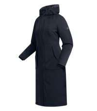 Ilga žieminė jojimo striukė moterims